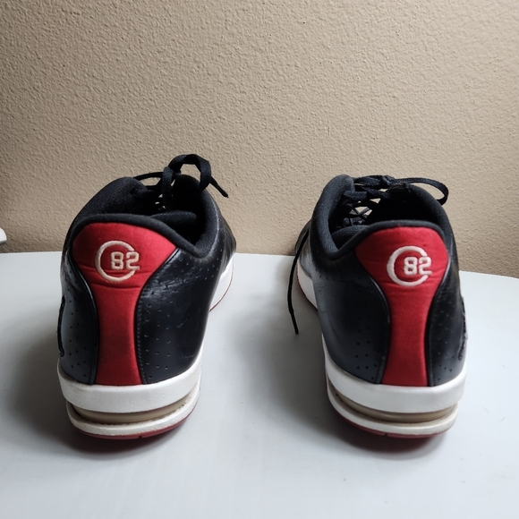 Nike Air Jordan Mens |16| Black Leather Classic 82 Low Top Sneakers main image 8
